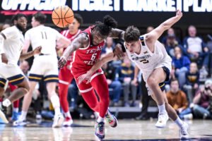 Joe Toussaint, Texas Tech erase early deficit and run away with 81-70 win against WVU